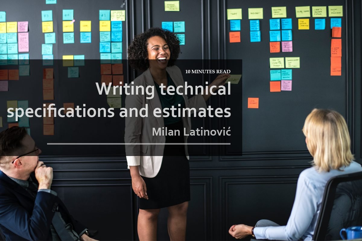 writingtechnicalspecificationsandestimates