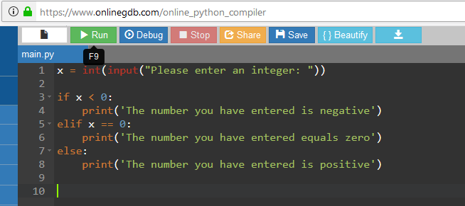 python online compiler